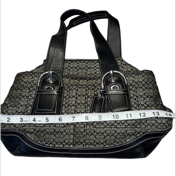 Coach Black Shoulder purse - Picture 2 of 13